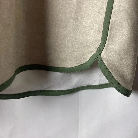 NWT OLD NAVY MENS SIZE 36 SWIM TRUNKS 9” INSEAM OLIVE GREEN TAN STRIPES - Picture 5 of 14